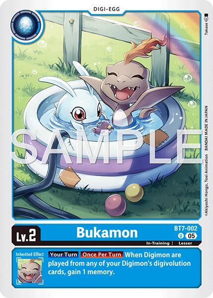 Bukamon [BT7-002] (Reprint) [Advanced Booster Digimon Generation] - Destination Retro