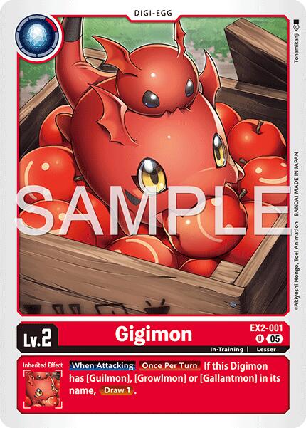 Gigimon [EX2-001] (Reprint) [Advanced Booster Digimon Generation] - Destination Retro