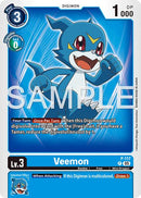 Veemon [P-117] - P-117 (Reprint) [Advanced Booster Digimon Generation] - Destination Retro