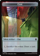 Clue // Rat Double-Sided Token [Teenage Mutant Ninja Turtles Commander Tokens] - Destination Retro