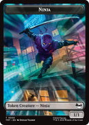 Ninja // Food Double-Sided Token [Teenage Mutant Ninja Turtles Tokens] - Destination Retro