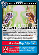 Miraculous Mega Knight [BT17-095] (Reprint) [Advanced Booster Digimon Generation] - Destination Retro
