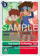 Izzy Izumi & Tai Kamiya [AD1-022] [Advanced Booster Digimon Generation] - Destination Retro