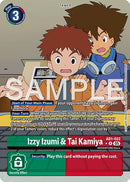 Izzy Izumi & Tai Kamiya [AD1-022] (Alternate Art) [Advanced Booster Digimon Generation] - Destination Retro