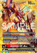 Jesmon GX ACE [BT20-021] (Gold Border) [Advanced Booster Digimon Generation] - Destination Retro