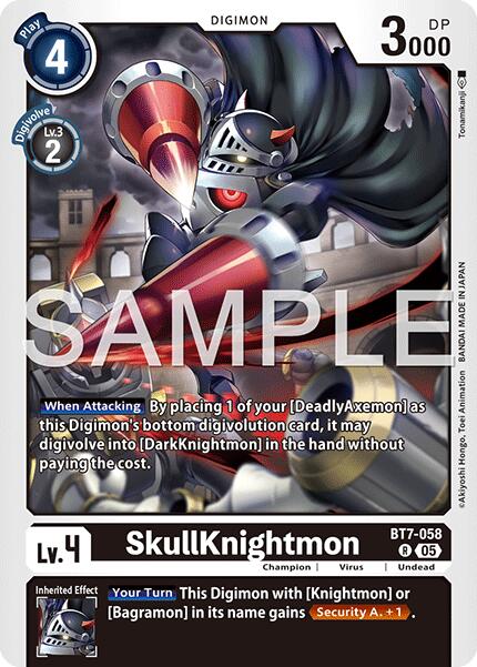 SkullKnightmon [BT7-058] (Reprint) [Advanced Booster Digimon Generation] - Destination Retro