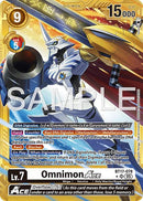 Omnimon ACE [BT17-078] (Gold Border) [Advanced Booster Digimon Generation] - Destination Retro