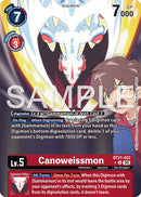 Canoweissmon [BT21-022] (Alternate Art) [Advanced Booster Digimon Generation] - Destination Retro