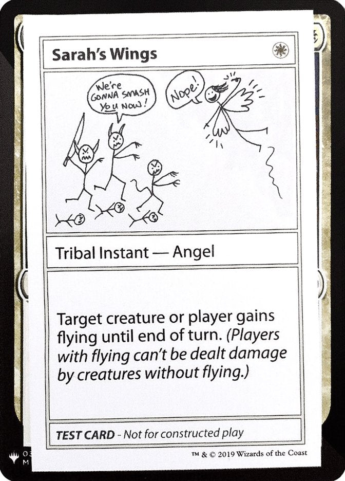 Sarah's Wings [Mystery Booster Playtest Cards] - Destination Retro