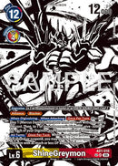 ShineGreymon [AD1-016] (SP) [Advanced Booster Digimon Generation] - Destination Retro
