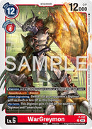 WarGreymon [P-182] (Reprint) [Advanced Booster Digimon Generation] - Destination Retro