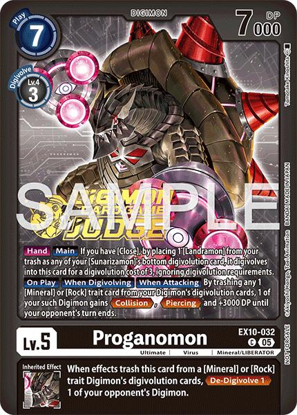 Proganomon [EX10-032] (Judge Pack 9) [Sinister Order] - Destination Retro