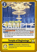 Temple of Beginnings [BT24-093] (Judge Pack 9) [Time Stranger] - Destination Retro