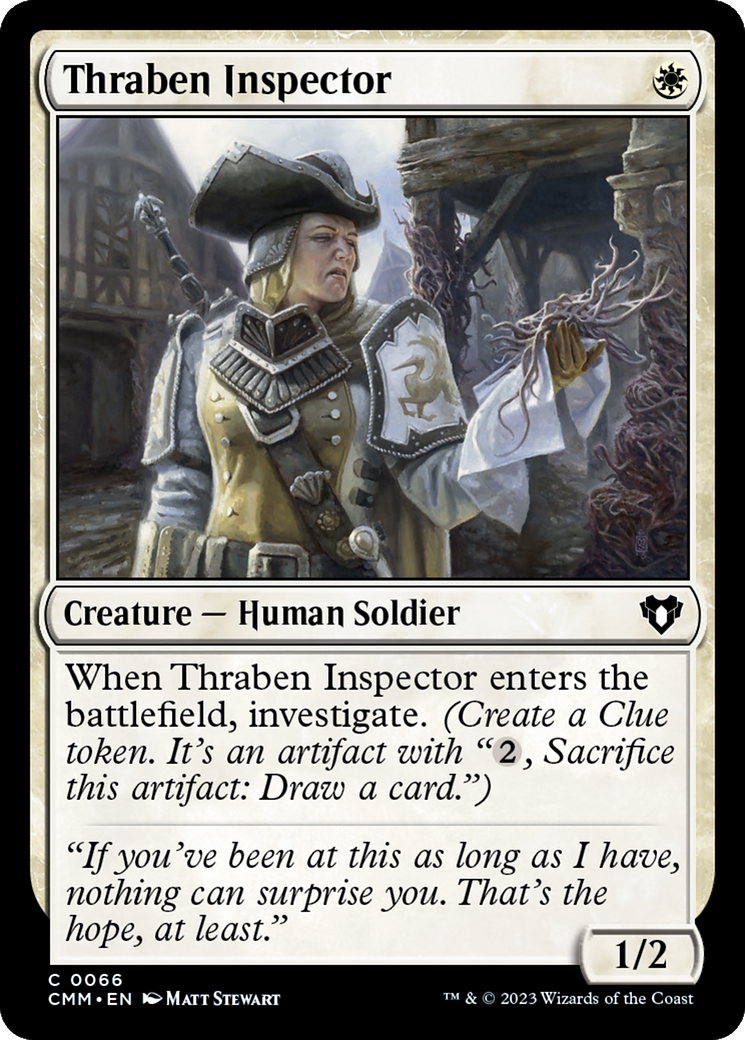Thraben Inspector [Commander Masters] - Destination Retro