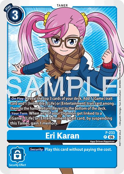 Eri Karan [P-233] (Store Tournament 2026 Vol. 2 Participation Pack) [Promotional Cards] - Destination Retro