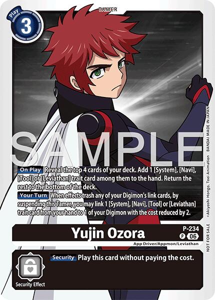 Yujin Ozora [P-234] (Store Tournament 2026 Vol. 2 Participation Pack) [Promotional Cards] - Destination Retro