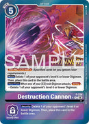 Destruction Cannon [P-238] (Store Tournament 2026 Vol. 2 Winner Pack) [Promotional Cards] - Destination Retro