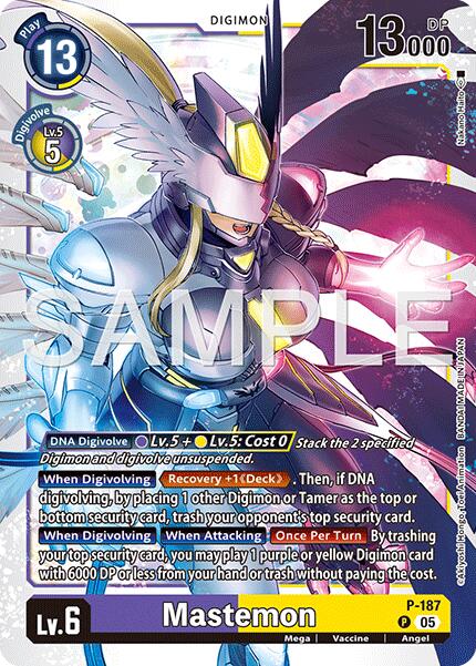 Mastemon [P-187] (Reprint) [Advanced Booster Digimon Generation] - Destination Retro