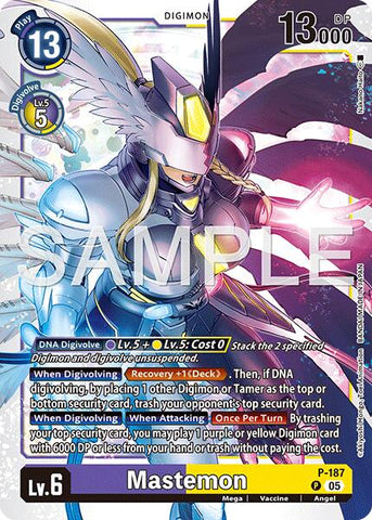 Mastemon [P-187] (Reprint) [Advanced Booster Digimon Generation] - Destination Retro