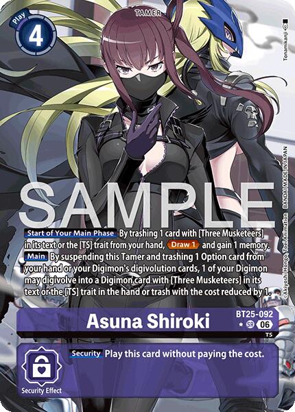 Asuna Shiroki [BT25-092] (Alternate Art) [Dual Revolution] - Destination Retro