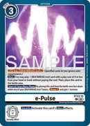 e-Pulse [ST23-15] [Starter Deck: Beatbreak] - Destination Retro