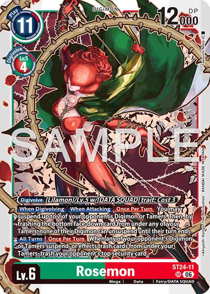 Rosemon [ST24-11] [Starter Deck: Data Squad] - Destination Retro