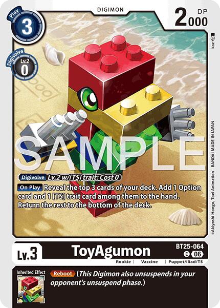 ToyAgumon [BT25-064] [Dual Revolution] - Destination Retro