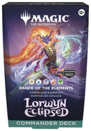 MTG - LORWYN ECLIPSED - COMMANDER DECK - DANCE OF THE ELEMENTS (AVAILABLE JANUARY 16TH) - Destination Retro