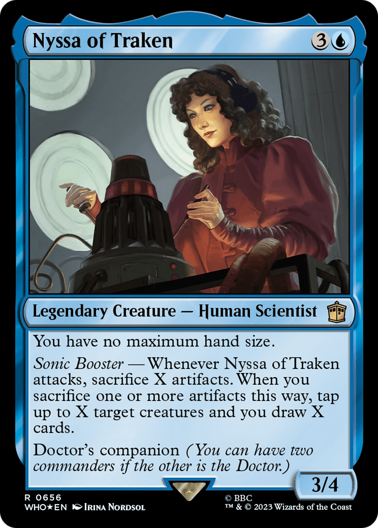 Nyssa of Traken (Surge Foil) [Doctor Who] - Destination Retro