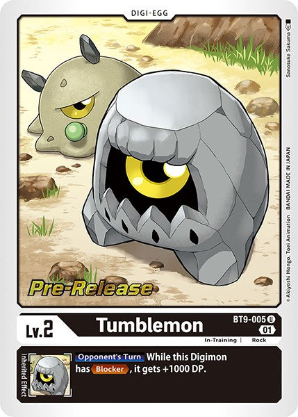Tumblemon [BT9-005] [X Record Pre-Release Promos] - Destination Retro