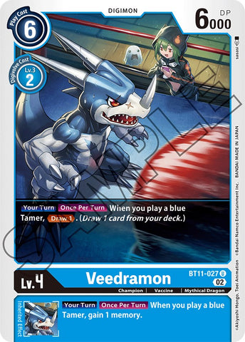 Veedramon [BT11-027] [Dimensional Phase] - Destination Retro