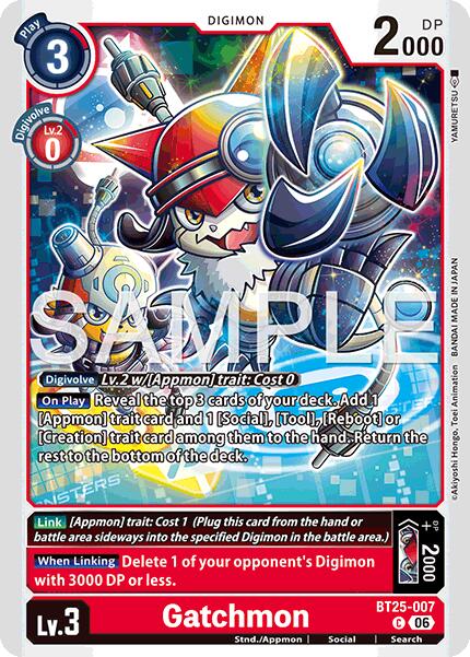 Gatchmon [BT25-007] [Dual Revolution] - Destination Retro