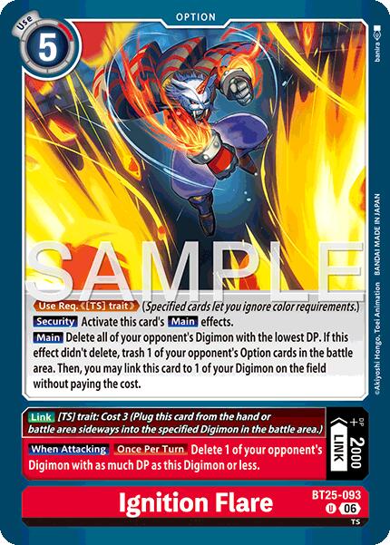 Ignition Flare [BT25-093] [Dual Revolution] - Destination Retro