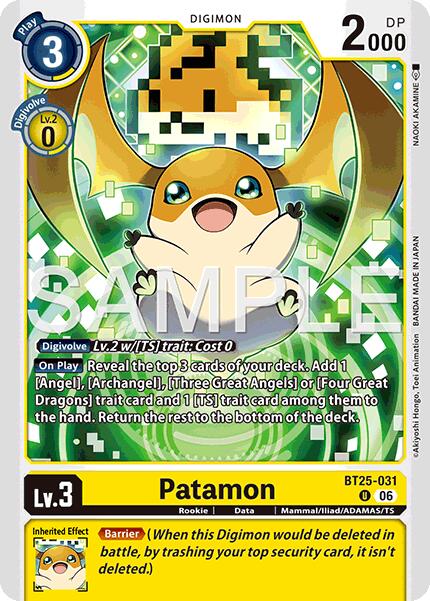 Patamon [BT25-031] [Dual Revolution] - Destination Retro