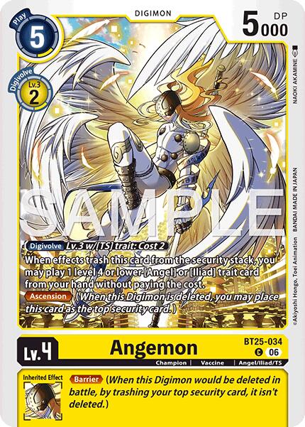 Angemon [BT25-034] [Dual Revolution] - Destination Retro