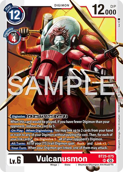 Vulcanusmon [BT25-075] [Dual Revolution] - Destination Retro