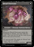 Visage of Dread // Dread Osseosaur [The Lost Caverns of Ixalan] - Destination Retro