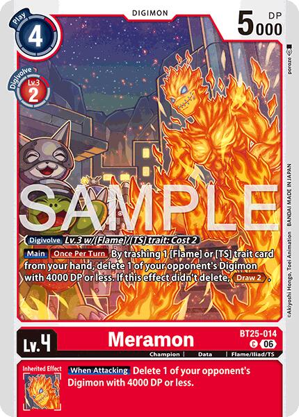 Meramon [BT25-014] [Dual Revolution] - Destination Retro