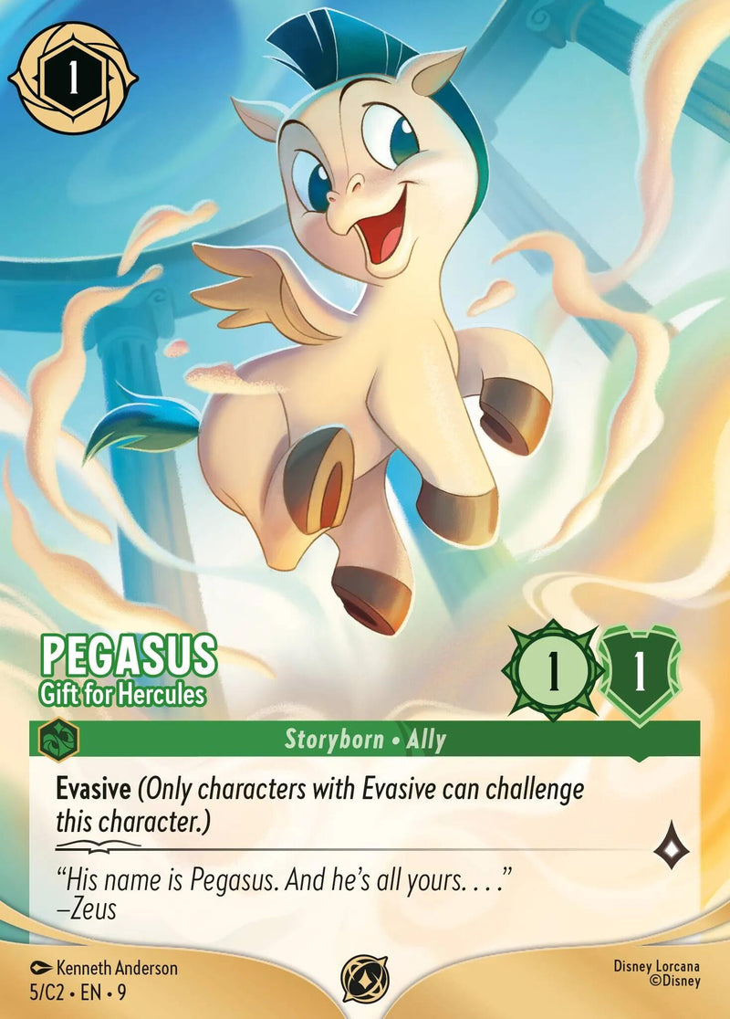 Pegasus - Gift for Hercules (5) (5) [Promo Cards] - Destination Retro