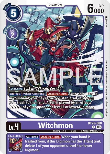 Witchmon [BT25-080] [Dual Revolution] - Destination Retro