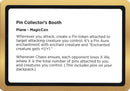 Pin Collector's Booth (Black Lotus Unknown Planechase) [Oversize Cards] - Destination Retro