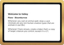 Welcome to Valley (Black Lotus Unknown Planechase) [Oversize Cards] - Destination Retro