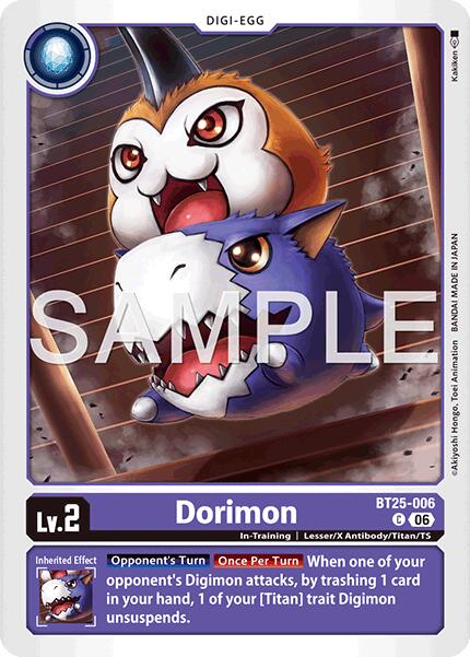 Dorimon [BT25-006] [Dual Revolution] - Destination Retro