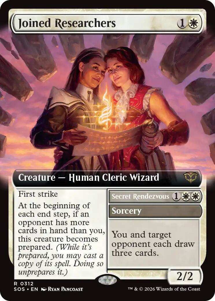 Joined Researchers (Extended Art) [Secrets of Strixhaven] - Destination Retro