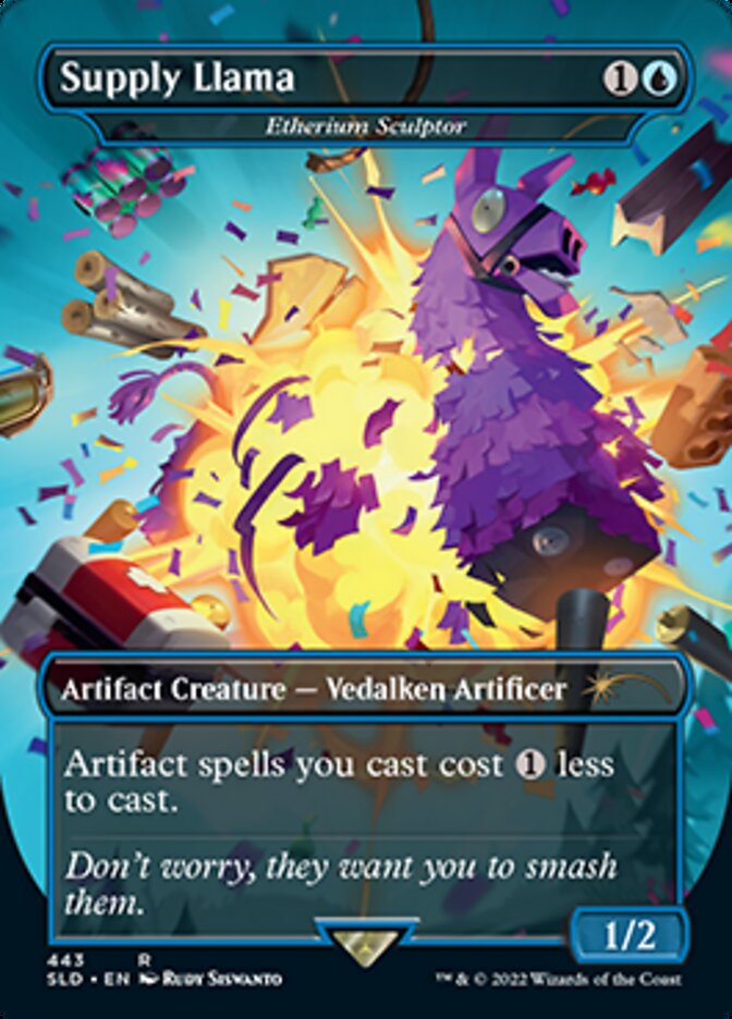 Etherium Sculptor - Supply Llama [Secret Lair Drop Series] - Destination Retro