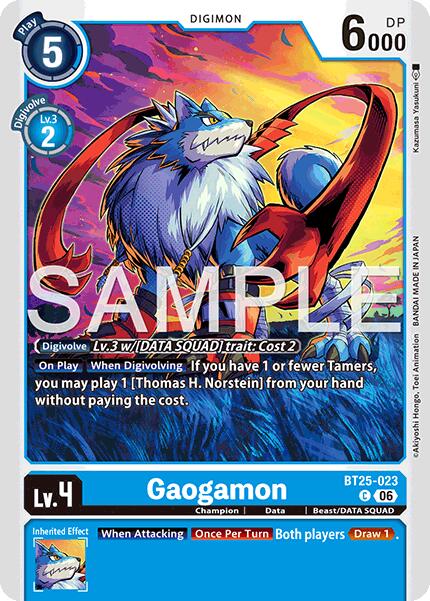 Gaogamon [BT25-023] [Dual Revolution] - Destination Retro