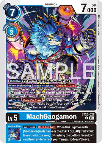 MachGaogamon [BT25-027] [Dual Revolution]