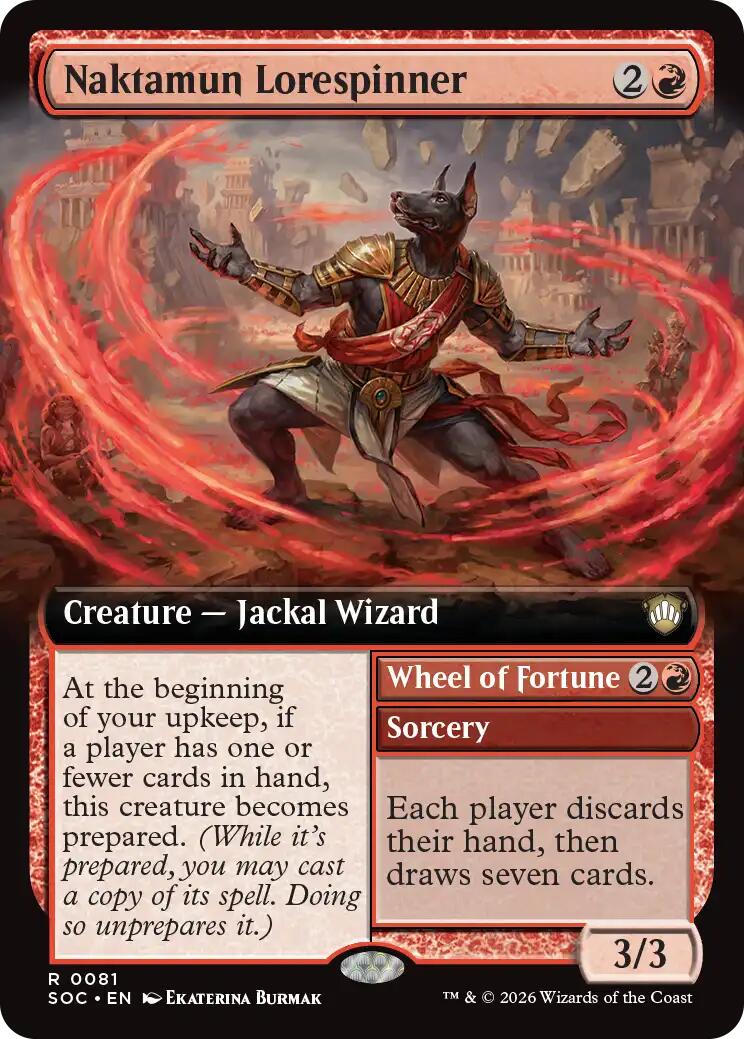 Naktamun Lorespinner (Extended Art) [Secrets of Strixhaven Commander] - Destination Retro