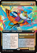 Inspired Skypainter (Extended Art) [Secrets of Strixhaven Commander] - Destination Retro