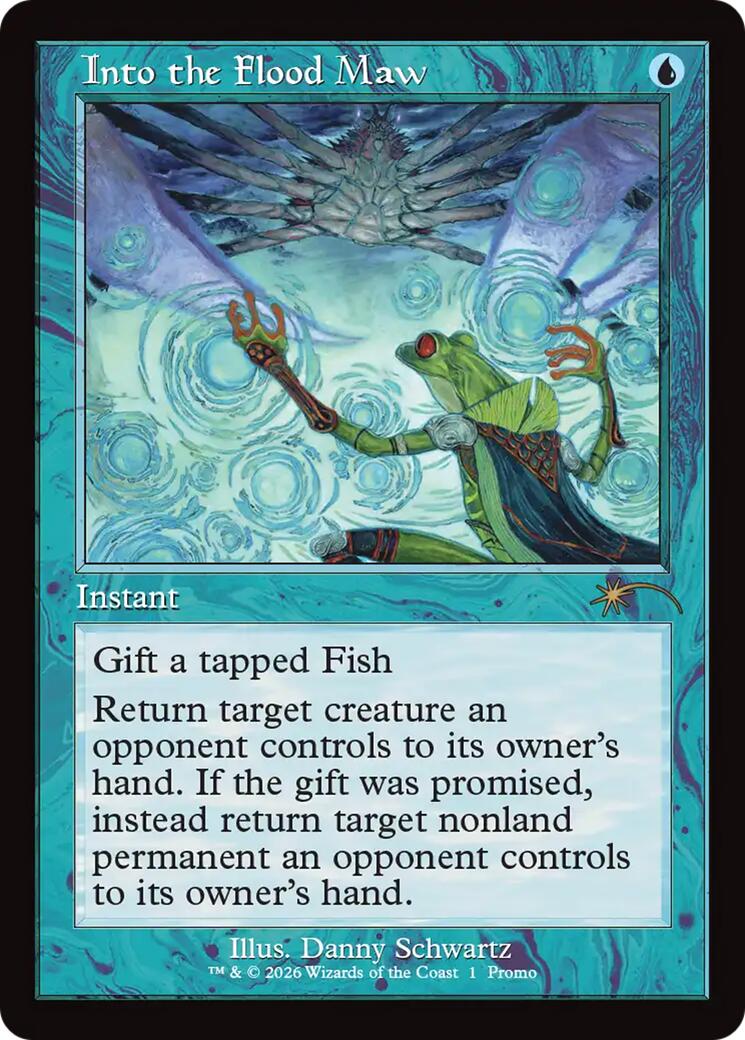 Into the Flood Maw (Retro Frame) [Wizards Play Network 2026] - Destination Retro